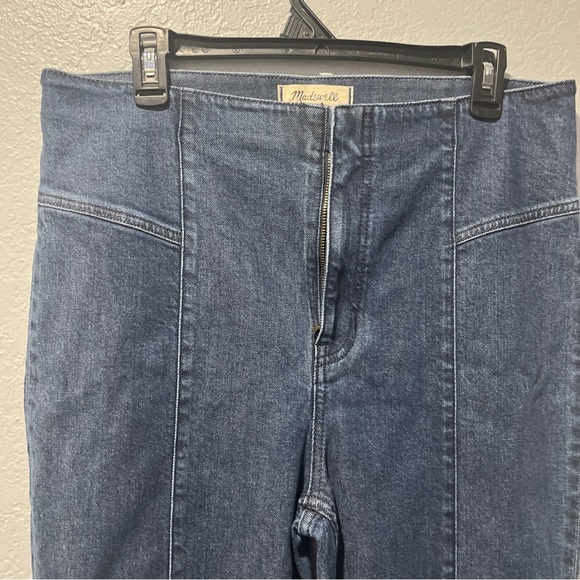 Madewell Blue High Rise Jeans slim Demi -boot - Picture 10 of 10